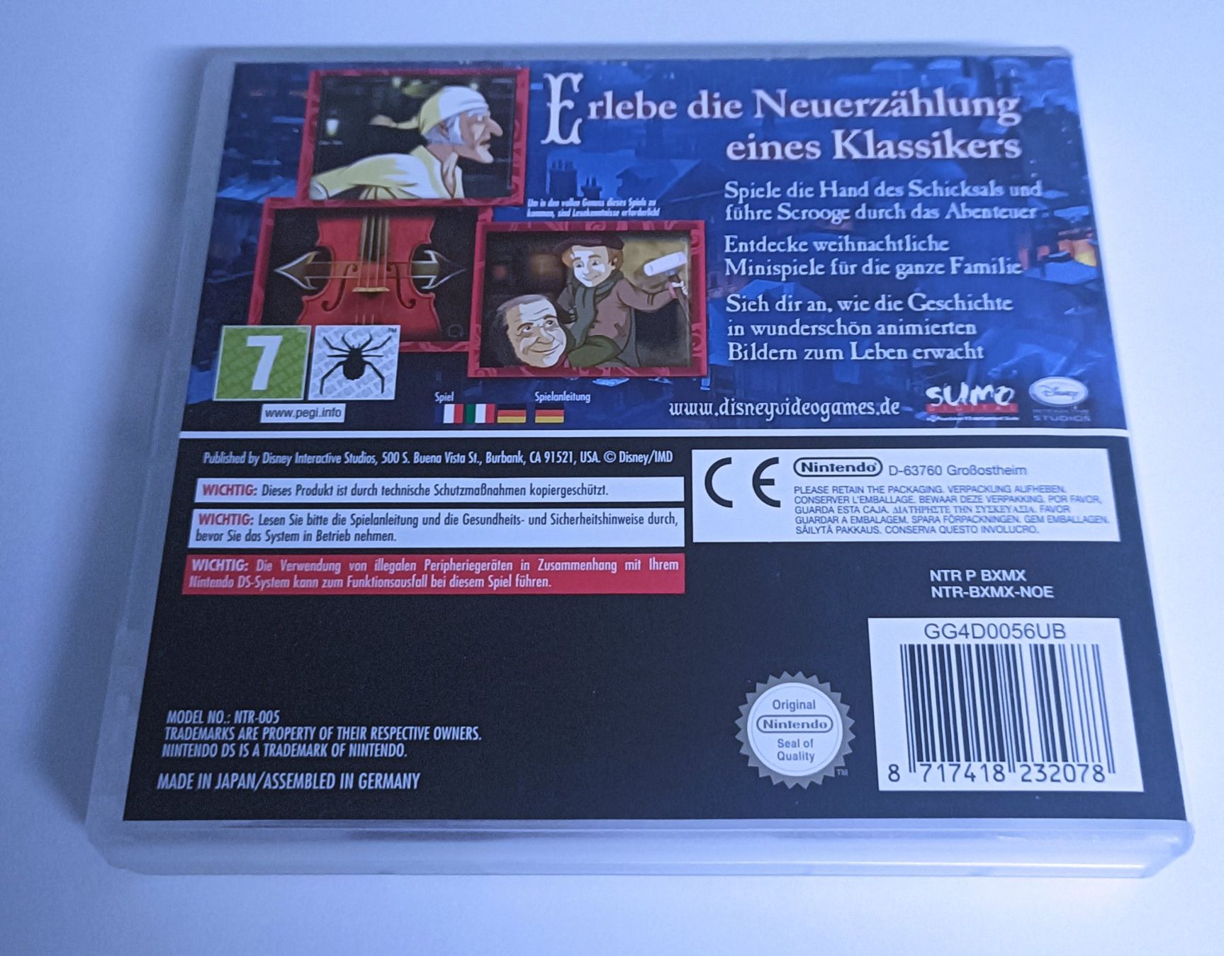 Nintendo Giochi: Disneys Eine Weihnachtsgeschichte | DS – Usato da Köniz venduto da Gamecollect 2