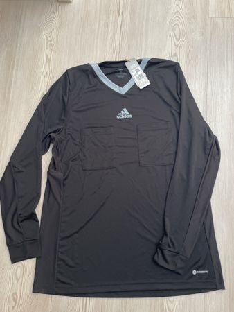 Schiedsrichter Trikot langarm schwarz Grösse XL neu