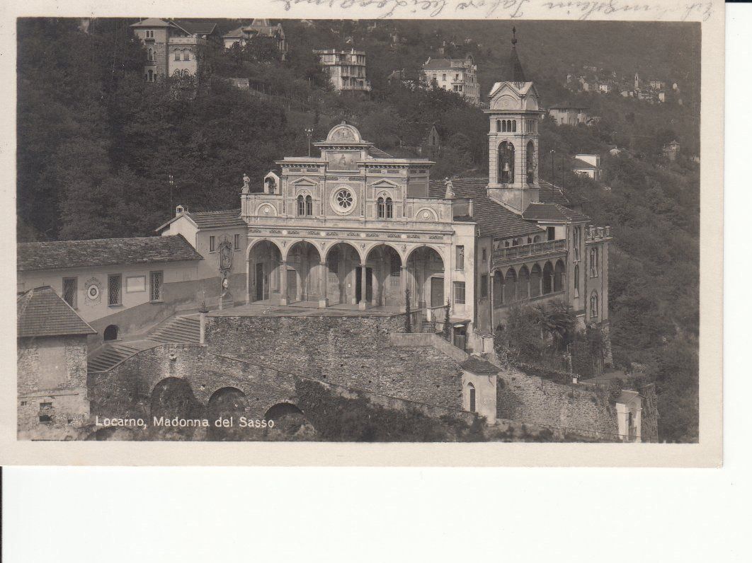 Cartoline postali: Madonna del Sasso 1931 – Usato da Bürglen TG venduto da StampGraf