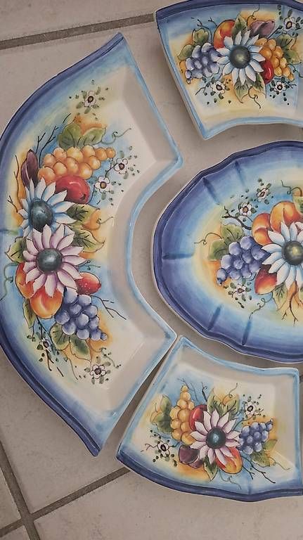Set di piatti: Keramik-Servierset – Usato da Seewen SO venduto da wit_6lph 1
