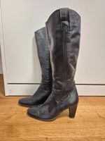 Western Lederstiefel, Grösse 35, schwarz