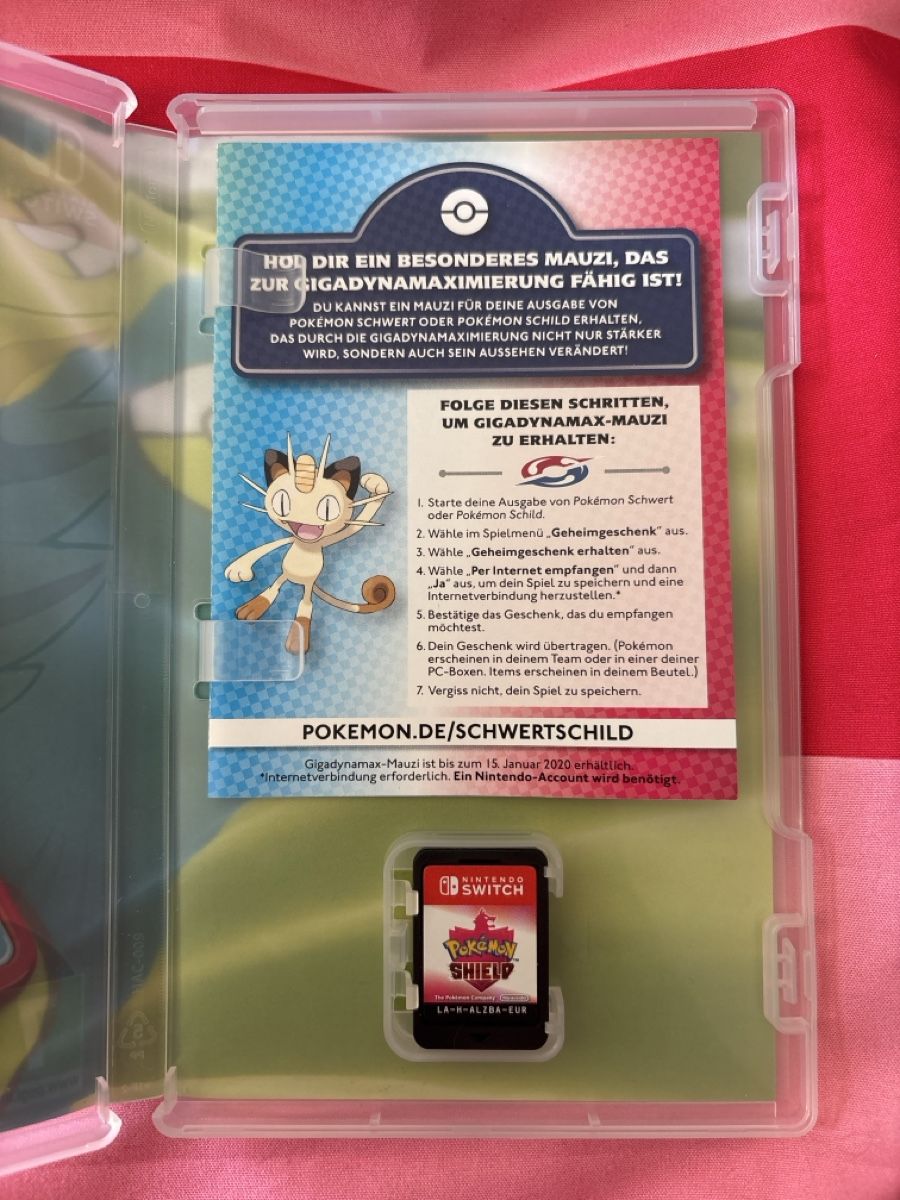 Giochi: Pokemon Schild - Nintendo Switch - Top Zustand! – Usato da Zürich venduto da hiddentreasures_zh 1