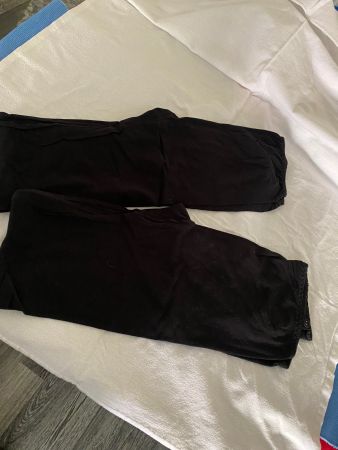 2 Paar Soaked Leggings schwarz  Grösse M