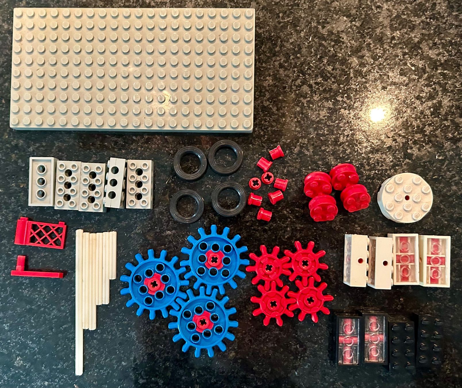 Lego Kit di costruzioni: Lego 800 Gear Set Einzelteile – Difettoso da Arlesheim venduto da thoma2010