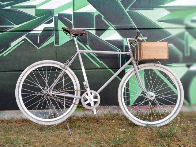 Fixie Inc. Biciclette: FIXIE grau, EINZELSTÜCK - 28 Zoll - HINGUCKER – Usato da Hagendorn venduto da zwilling8888 1