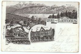 LITHO Gruss aus St. BEATENBERG - Patisserie v. Joh. Gurtner