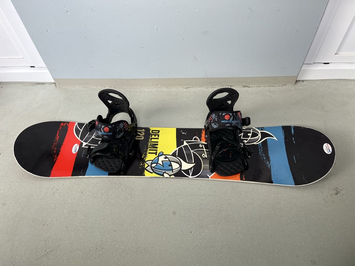 Board: Top Firefly Snowboard 120cm inkl. Nidecker Bindung – Usato da Horgen venduto da pupcia01 1