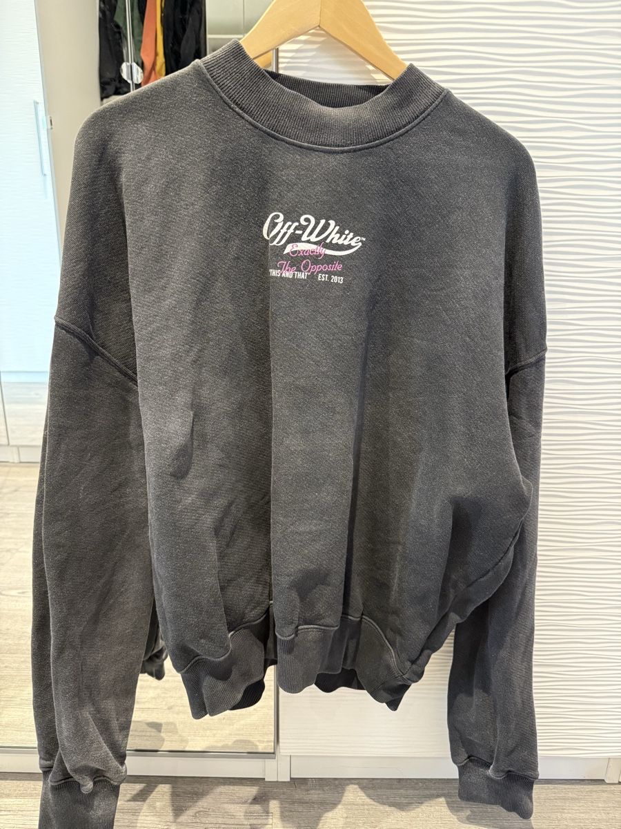 Off-White Maglioni & Felpe: Off white wave off sweatshirt M – Usato da Giubiasco venduto da Darkemperor