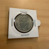 Schweizer Silbermünze 5 Franken 1966