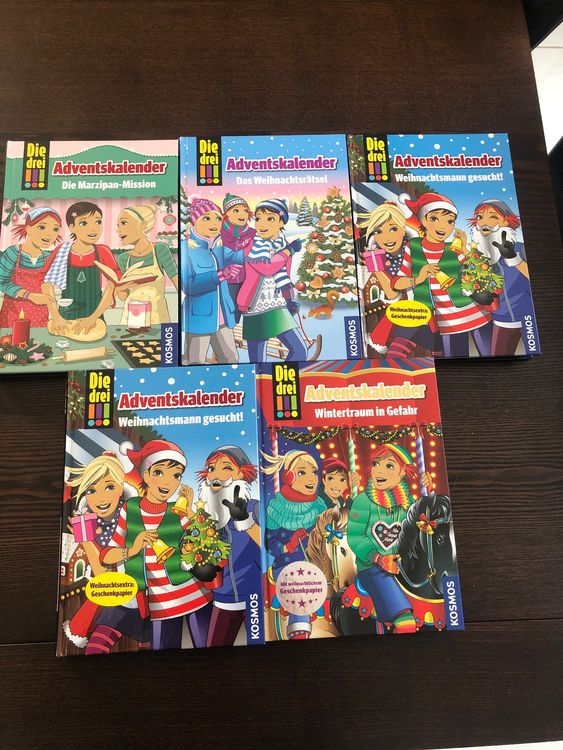 Die drei Ausrufezeichen, Adventskalender, 5 Bücher  Kaufen auf Ricardo