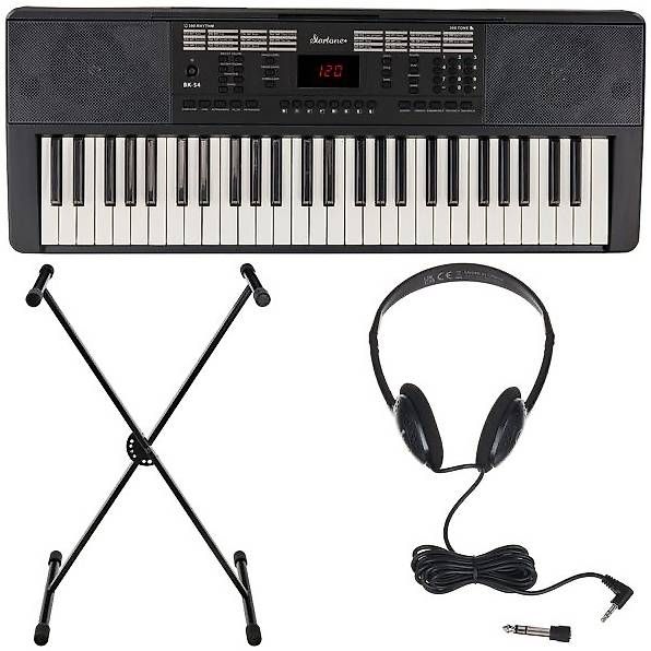 Strumenti musicali: Keyboard Set, mit Ständer, Kopfhörer, Anleitung. Abholen. – Nuovo (secondo la descrizione) da Allschwil venduto da SL-NATUR 2