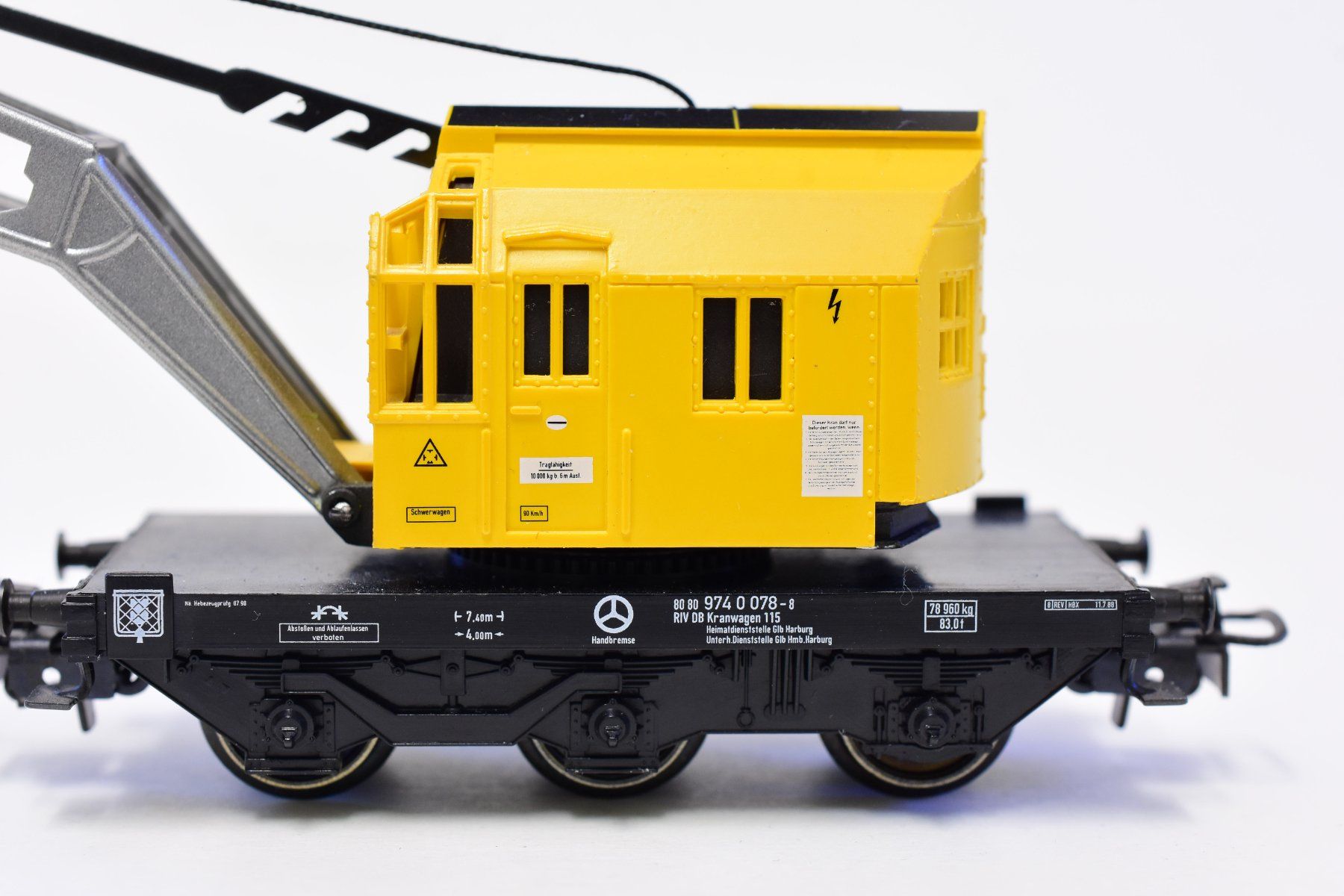 Märklin Modellini di ferrovie: Märklin Kranwagen ohne OVP – Usato da Lohn-Ammannsegg venduto da 1monika 3