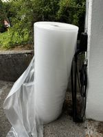Luftpolsterfolie auf Rolle transparent akzeptabler Zustand