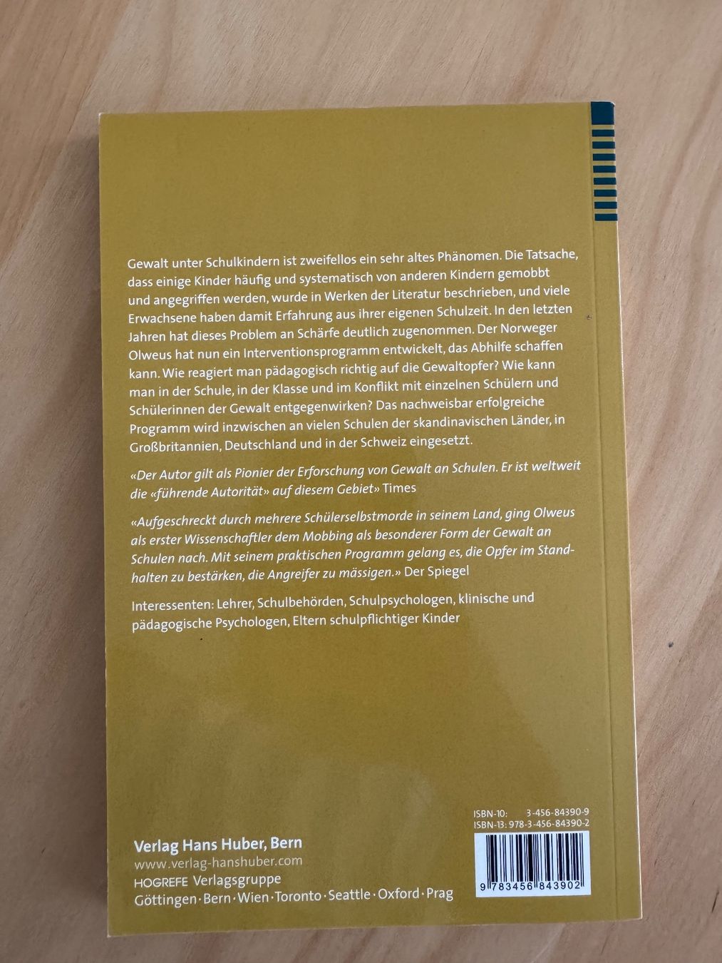 Bücher: Buch 'Gewalt in der Schule' – Gebraucht aus Goldach von Hibiskus23 1