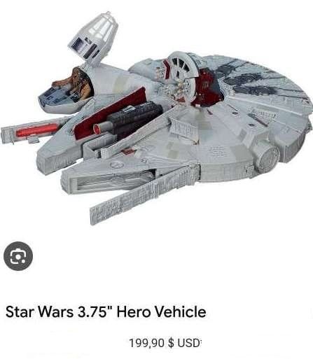 Star Wars Giocattoli: Star Wars Faucon Millenium Hero Vehicle – Usato da Collonges venduto da arashee 7