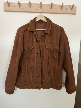 Cordjacke Urban Outfitters braun Gr. S