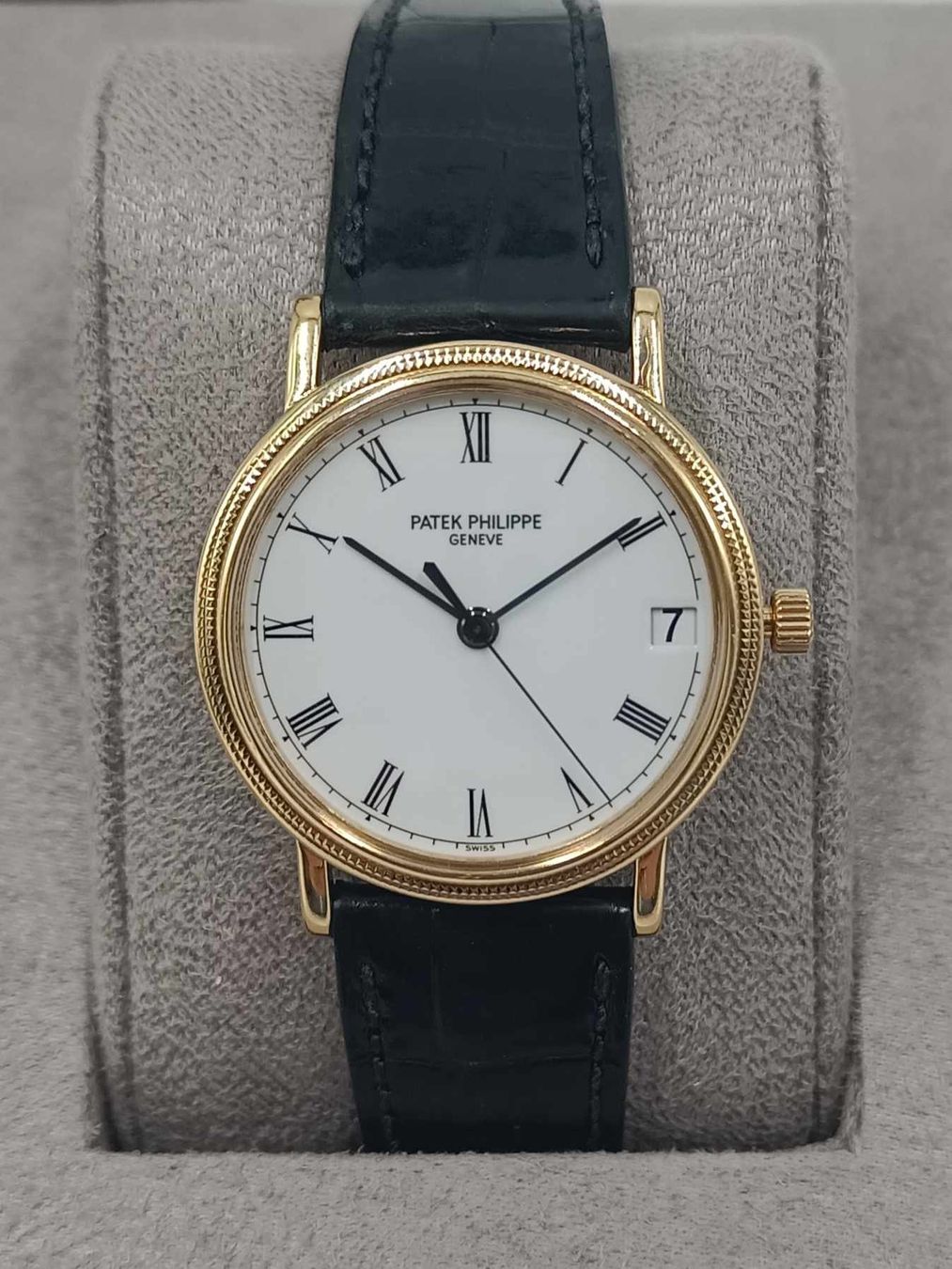 Patek Philippe Orologi: PATEK PHILIPPE "CALATRAVA" 3802J AUS DEN 1990ERN – Usato da Luzern venduto da EdiGem