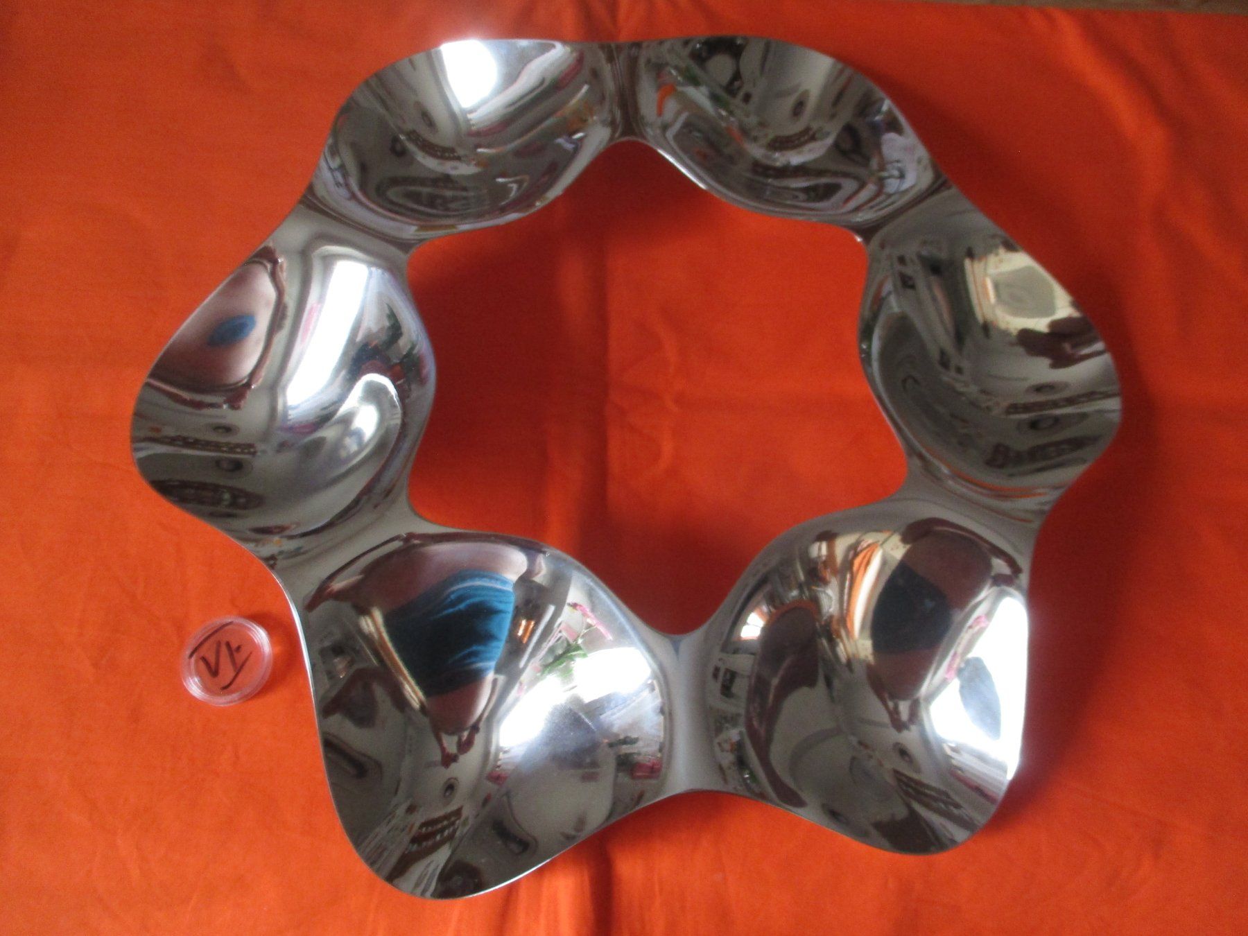 Alessi Servierplatten: Alessi Schale, Tom Kovac, Nestle 2007 – Gebraucht aus Birsfelden von alles-muss-raus