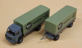 Sauer, Wolf Chur, Roskopf, Anhängerzug, 1 : 87, neu