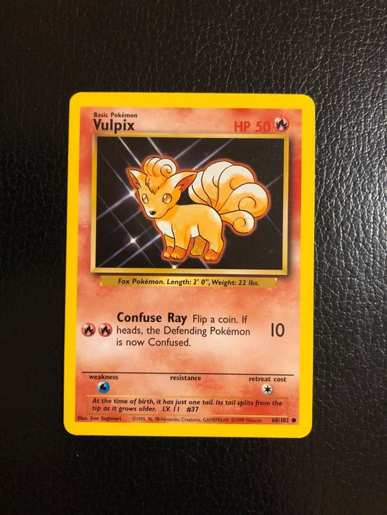Base Set Vulpix 68/102 Ab 1 (Gebraucht) in Paradiso für CHF 1 – mit ...