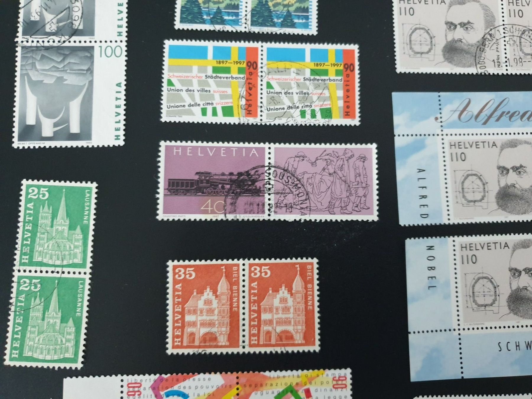 Tous les timbres: Briefmarken Schweiz – D'occasion à Zumikon par chri75 5