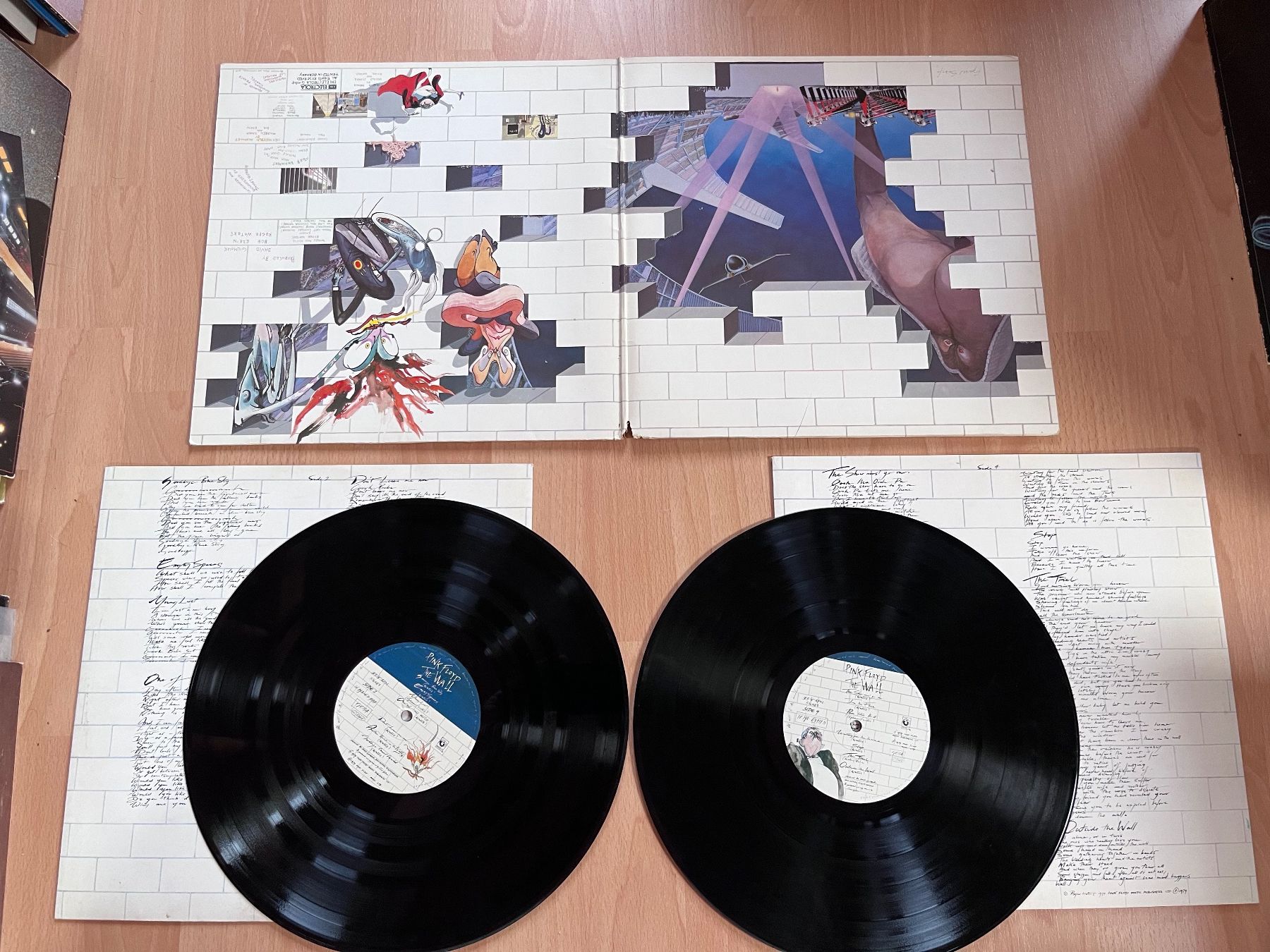 Schallplatten: Pink Floyd - The Wall / DLP – Gebraucht aus Giebenach von Wurlitzer70 1