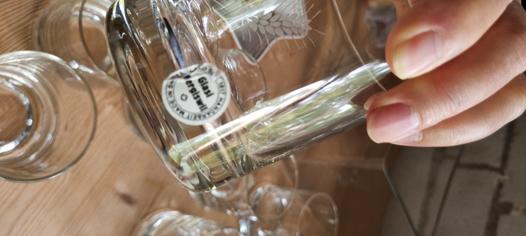 Glasi Hergiswil Bicchieri: Whiskey-Glaser-Set Glasi Hergiswil – Usato da Derendingen venduto da Rider3
