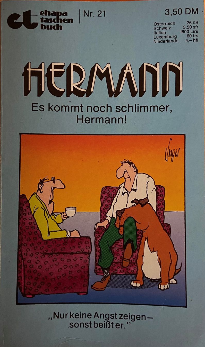 Fumetti: Taschenbuch Hermann "Es kommt noch schlimmer Hermann" – Usato da Böckten venduto da Hansi36
