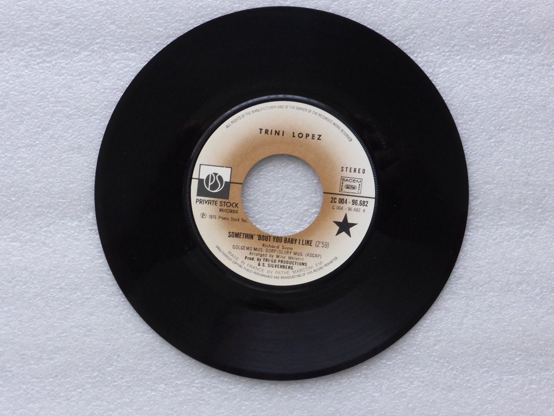 Dischi in vinile: Vinyl Single   TRINI LOPEZ – Usato da Küssnacht am Rigi venduto da Mondkinder 1