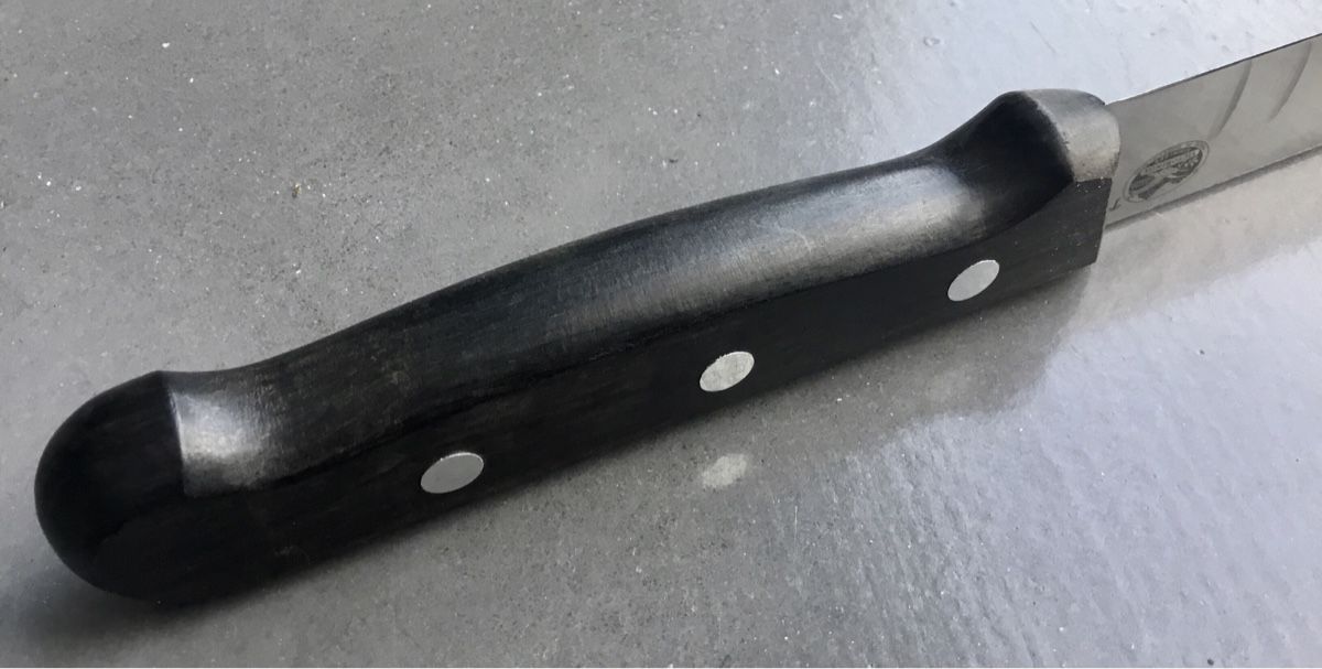 Victorinox Küchenmesser: VICTORINOX Lachsmesser mit Holzgriff – Neu (gemäss Beschreibung) aus Eggersriet von Wiese61 7