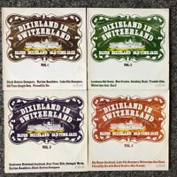 4 Alben/LPs  Swiss Dixieland