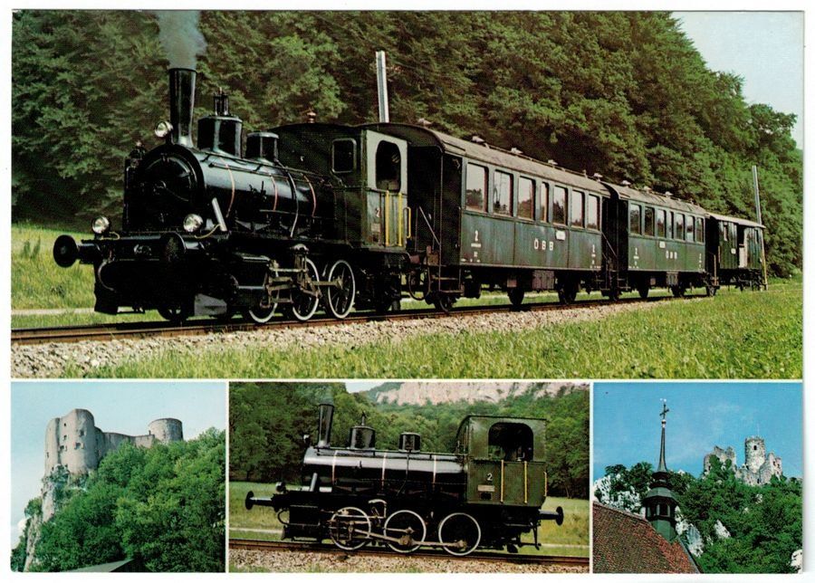 Cartoline postali: Oensingen-Balsthal-Bahn "Chluser Schnägg" – Usato da Frauenfeld venduto da POML