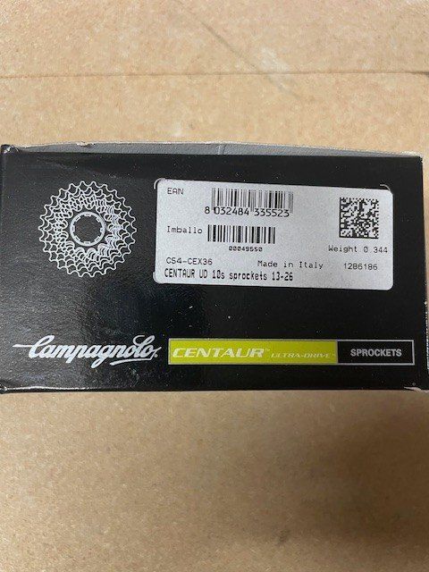 Campagnolo Ersatzteile: A vendre Cassette Centaur 10 speed 13-26 – Neu und originalverpackt aus Aigle von rou_v75x 1