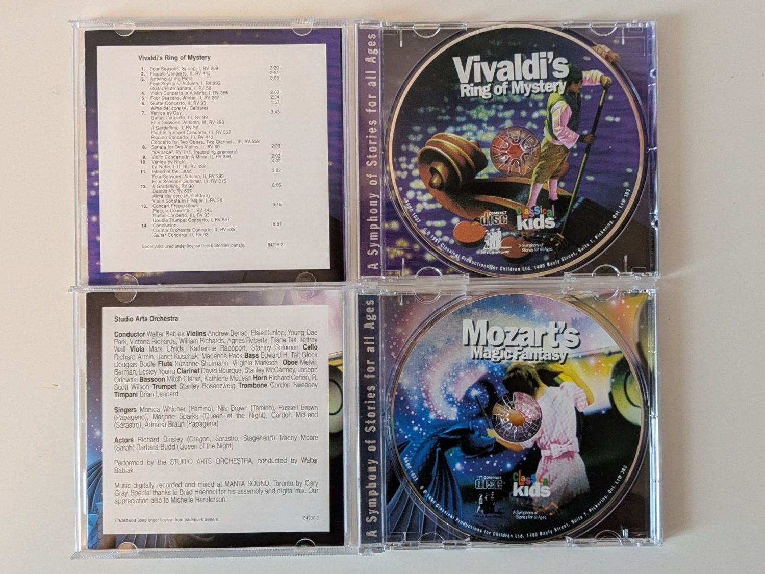 CD: 2 CDs Classical Kids Vivaldi & Mozart – Nuovo (secondo la descrizione) da Zürich venduto da Joba-Sell 1