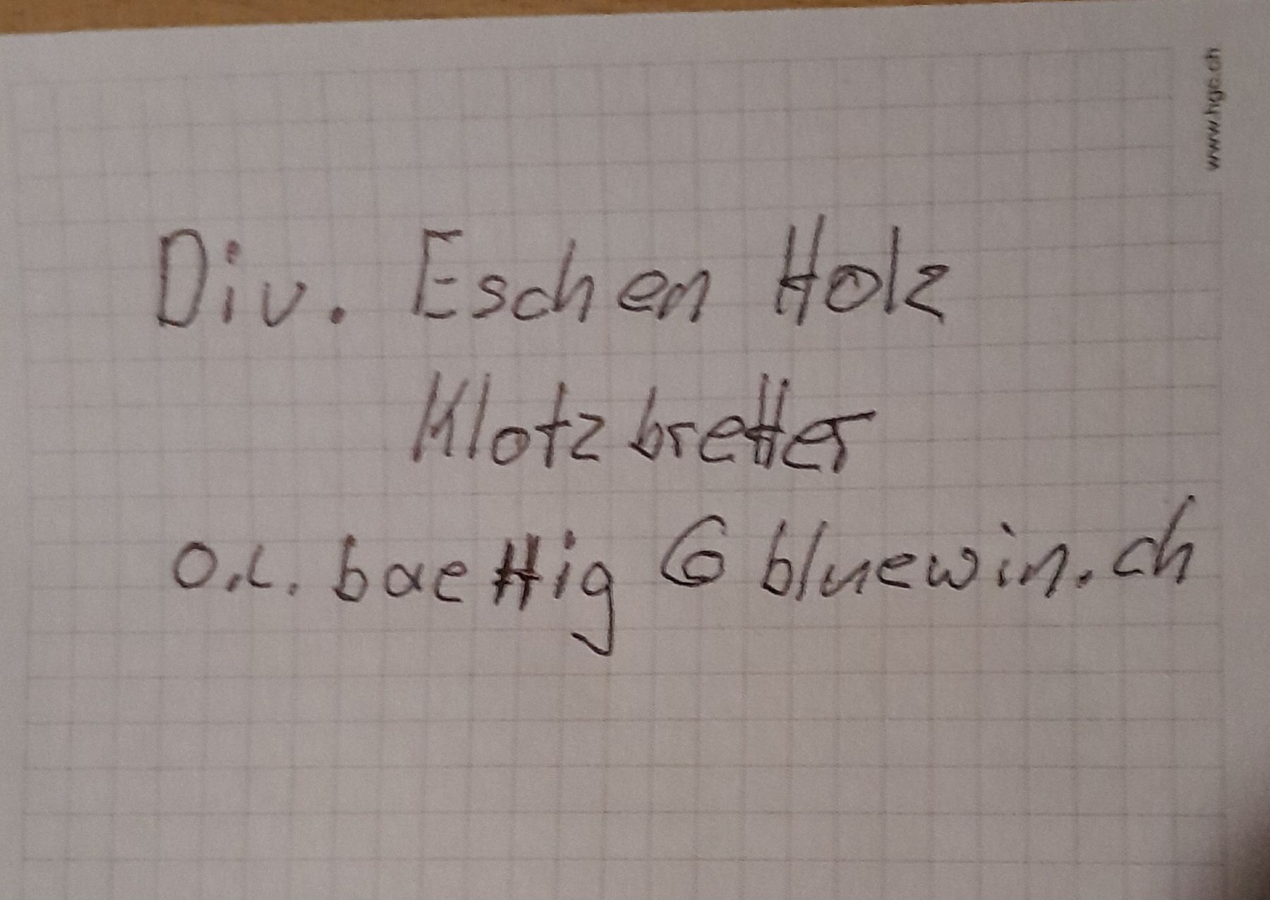 Articles en bois: Eschen Bretter – Neuf (Voir description) à Grosswangen par paluki 2