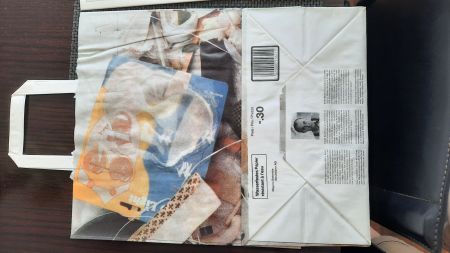 Daniel Spoerri; Migros Künstlertasche; neu, ungebraucht