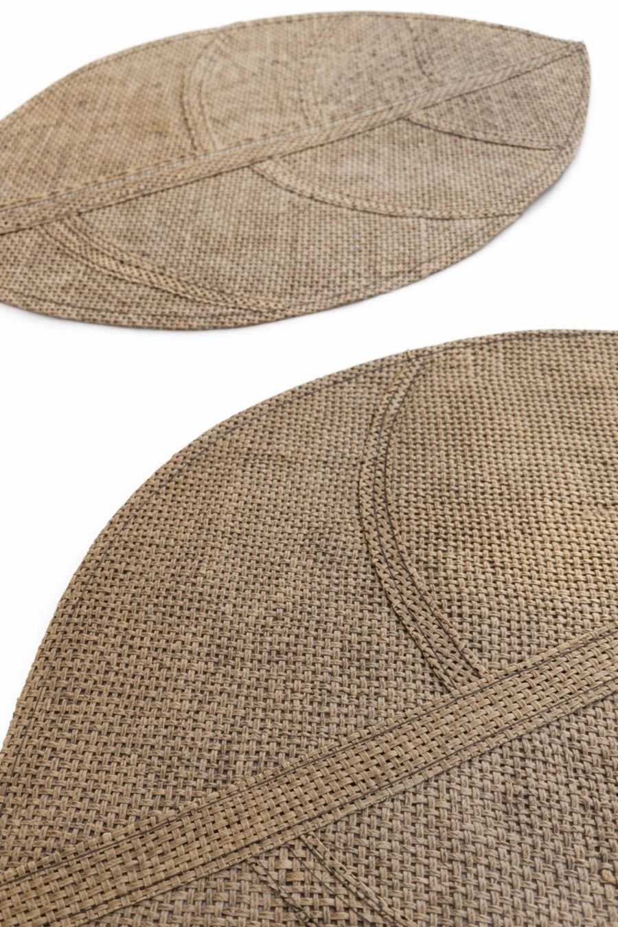 Altra biancheria da tavola: 2x Natur Tischsets Blattform – Nuovo e nell'imballaggio originale da Fully venduto da VaneaSelection 3