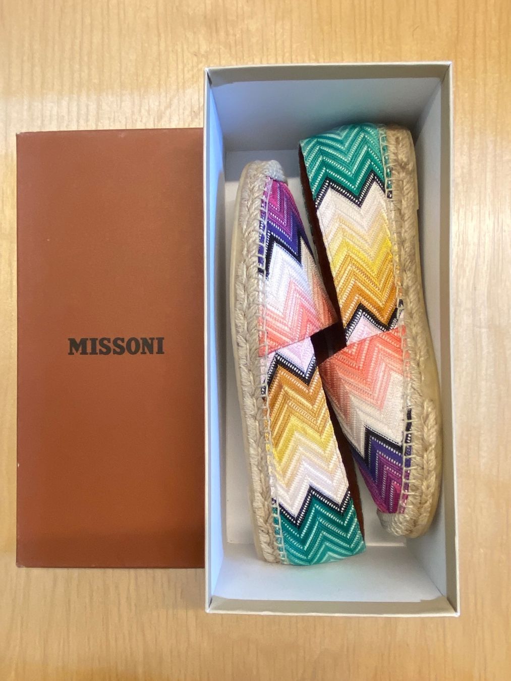 Missoni Scarpe da donna: Missoni, Espadrilles, Gr. 37/38, neu mit Karton – Usato da Zürich venduto da Pokimoki_1 3
