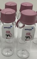 4 Stk. Trinkflasche amuse BASIC lila neu  500ml