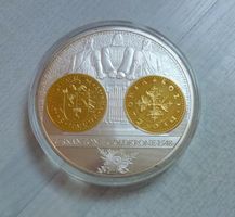 Medaille ++ Helvetische Währungsgeschichte Urkantone Goldkr.