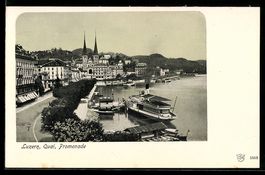 AK Luzern, Quai, Promenade