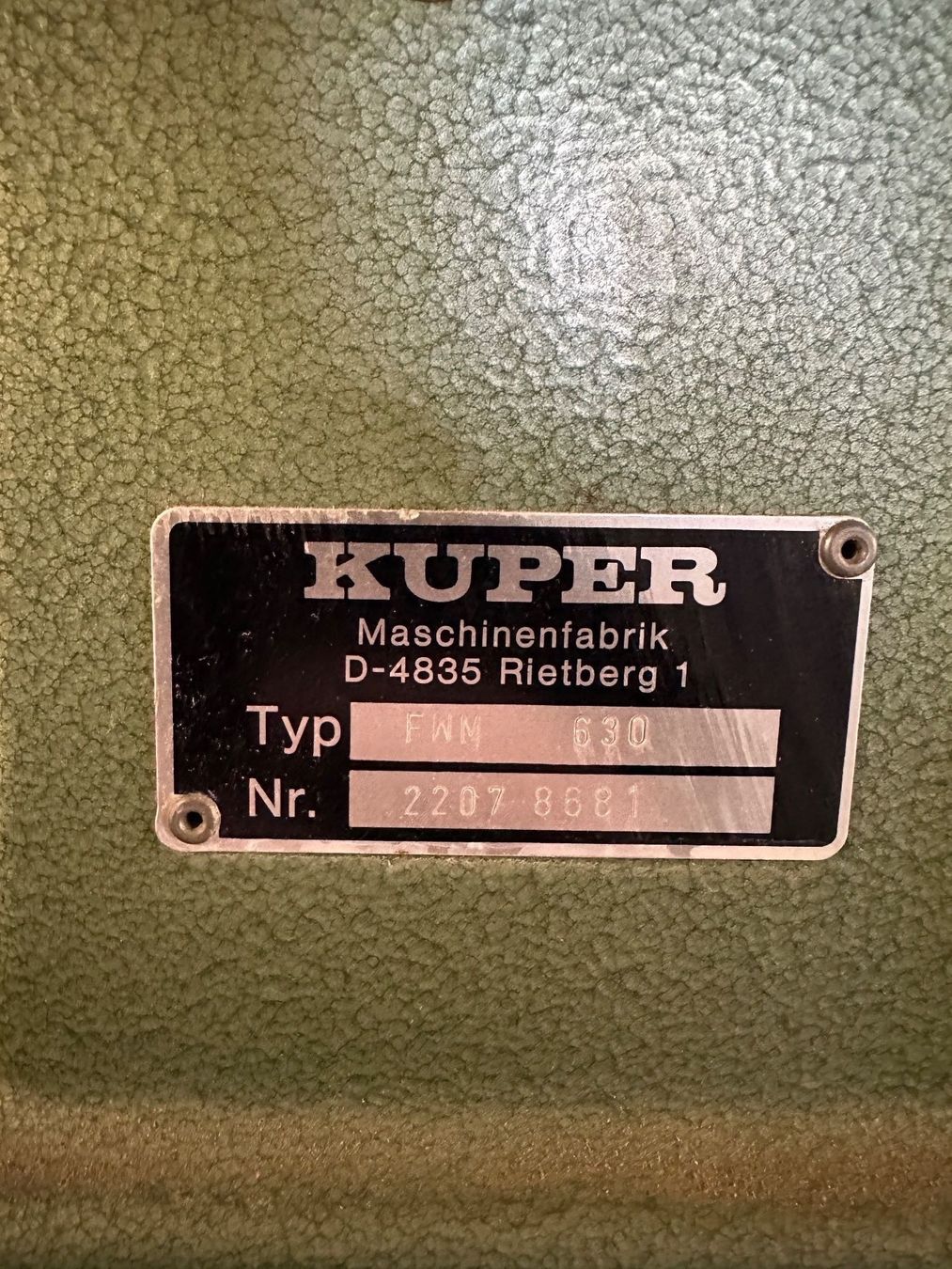 Alle Maschinen: Furniernähmaschine – Gebraucht aus Rothrist von  3