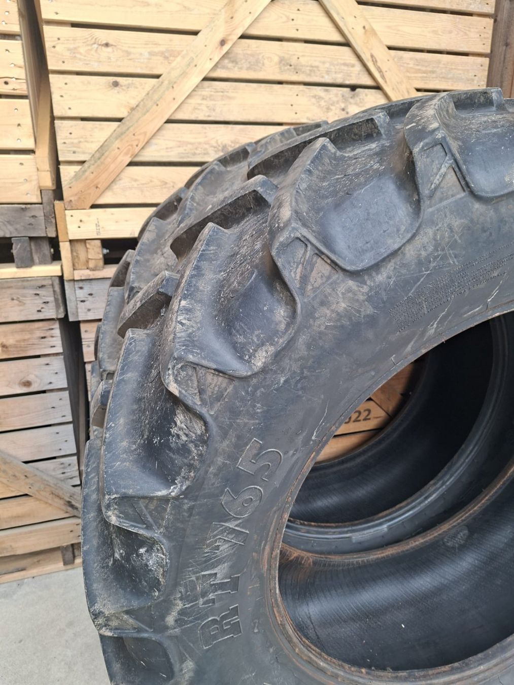 Pneus & Kompletträder: Reifen BKT 480/70R38 – Gebraucht aus Lyssach von Simu2736 3