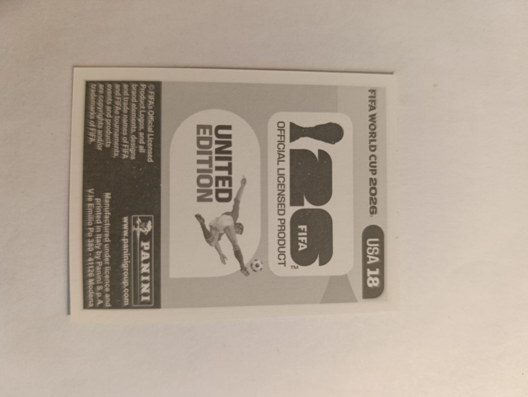 Panini Carte collezionabili: USA 18, WM 2026 Panini Sticker – Nuovo (secondo la descrizione) da Kriens venduto da Annele97 1