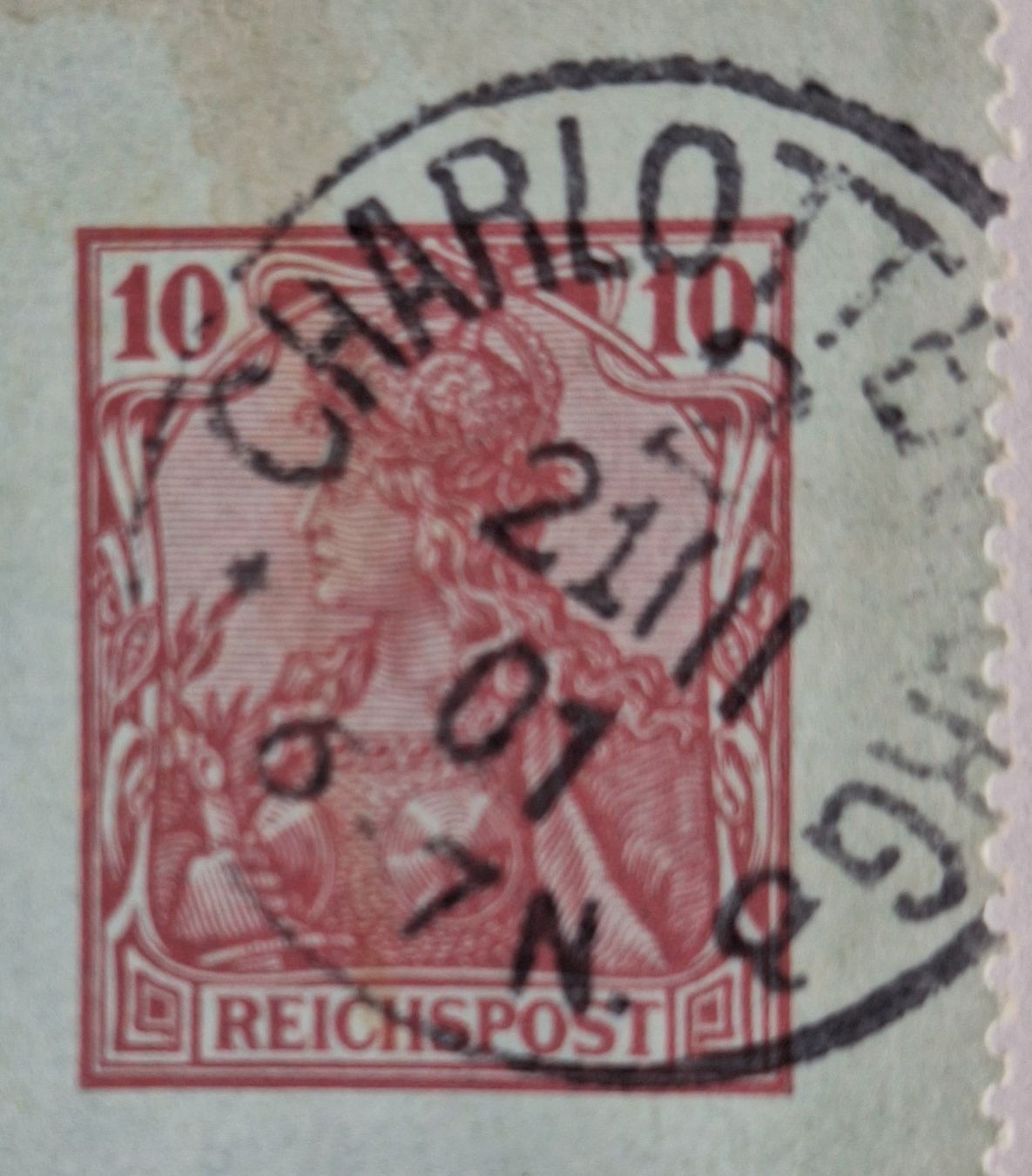 Buste & buste per spedizione: Deutsches Reich 1901 – Usato da Lohn-Ammannsegg venduto da konstrwu 1