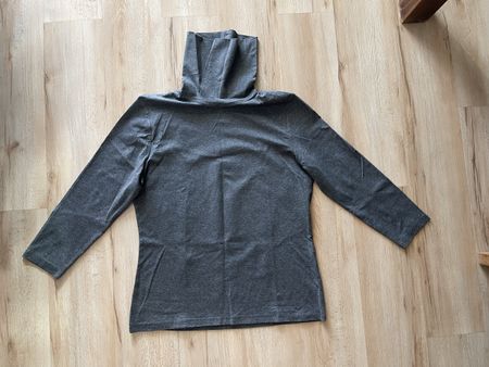 Pull col roulé femme Jobis gris 40 neuf
