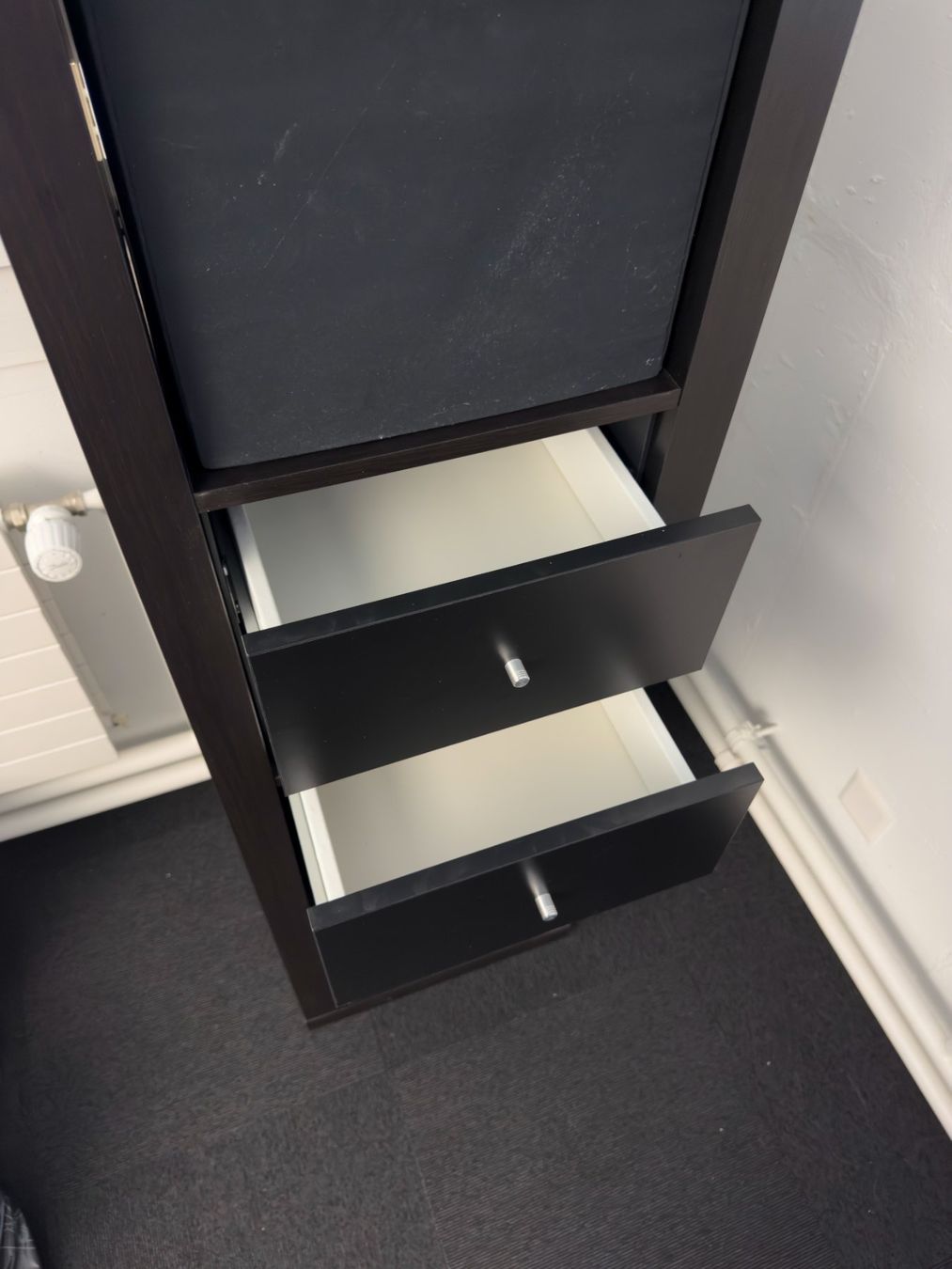 Ikea Scaffali: IKEA Expedit mit Schubladen und Stoff-Boxen – Usato da Chur venduto da eurostile 1