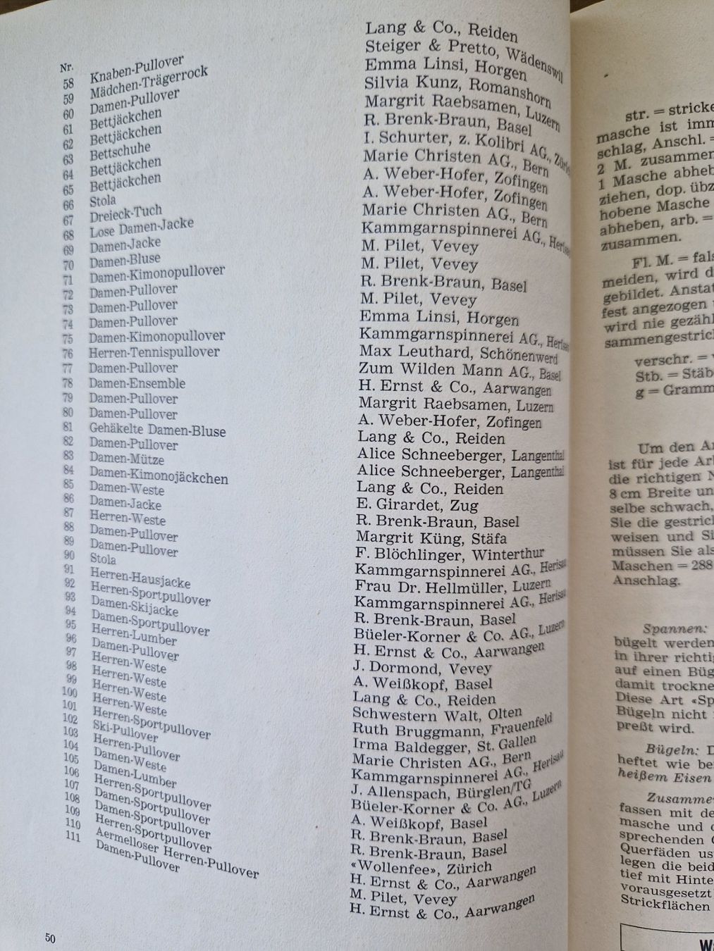 Riviste & Magazine: Strickheft 1950er – Usato da Mörschwil venduto da lindaswunderkiste 9