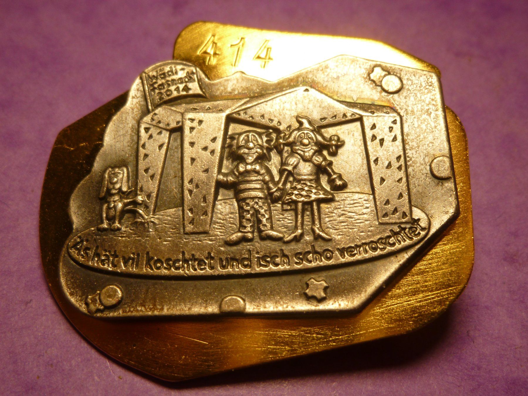 Plaquettes & Badges: WÄDENSWIL 2014 GOLD – D'occasion à Ried (Muotathal) par Mandarin02