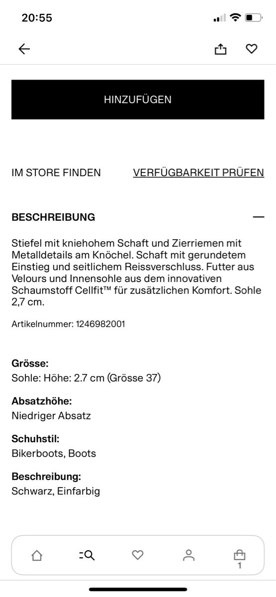 H&M Scarpe per ragazze: H&M winter boots / Stiefel - size 36 – Nuovo e nell'imballaggio originale da Zürich venduto da LoveFashion76 7